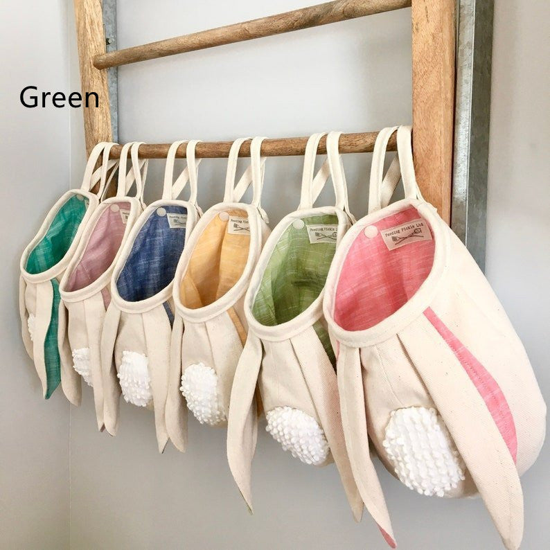 Fabric Bunny Ear Easter Bag Hanging Emporium Discounts 5 Daily Gadgets Product In 2023 green