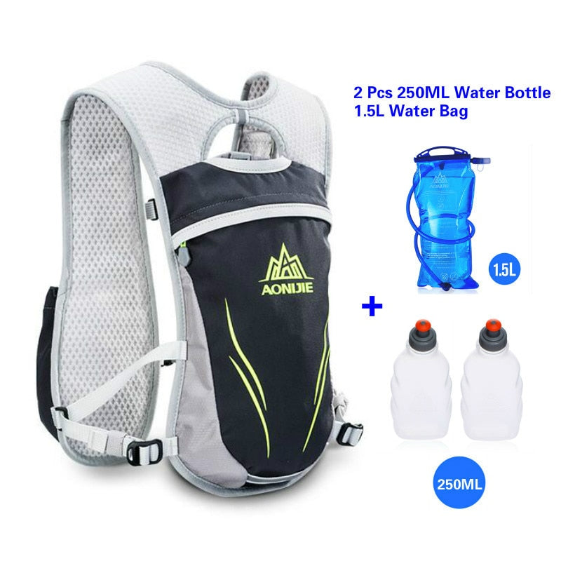 AONIJIE Running Marathon Hydration Nylon 5.5L Outdoor Running Bags Hiking Backpack Vest Marathon Cycling Backpack Emporium Discounts