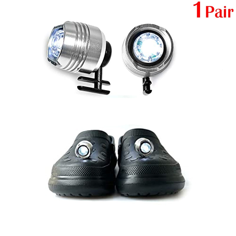 LED Headlights For Holes Shoes IPX5 Waterproof Shoes Light 3 Modes 72 Hours Glowing Small Lights For Dog Walking Camping Outdoor Emporium Discounts 5 Daily Products Discounts
