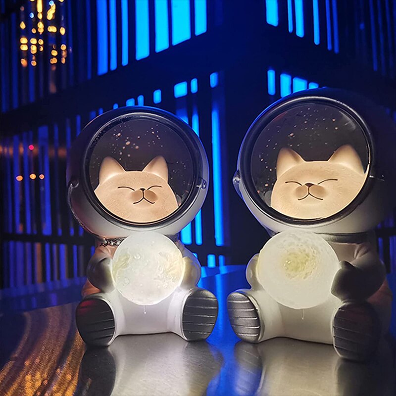 Cute Pet Astronaut LED Lamp Emporium Discounts