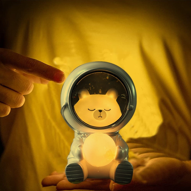Cute Pet Astronaut LED Lamp Emporium Discounts