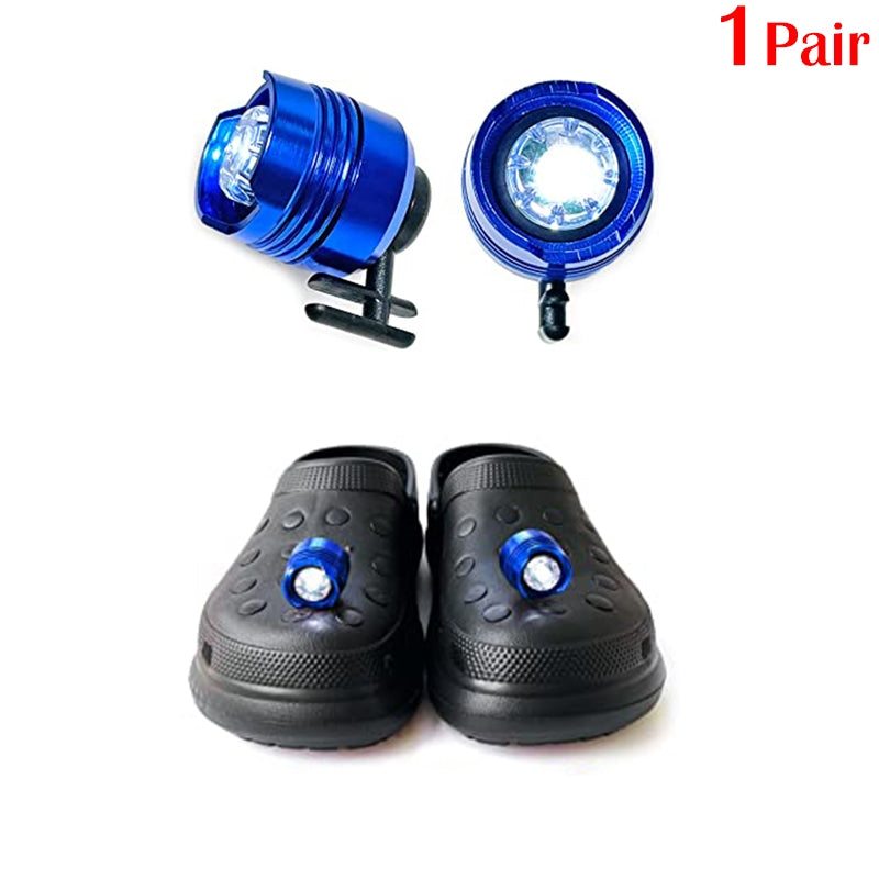 LED Headlights For Holes Shoes IPX5 Waterproof Shoes Light 3 Modes 72 Hours Glowing Small Lights For Dog Walking Camping Outdoor Emporium Discounts 5 Daily Products Discounts